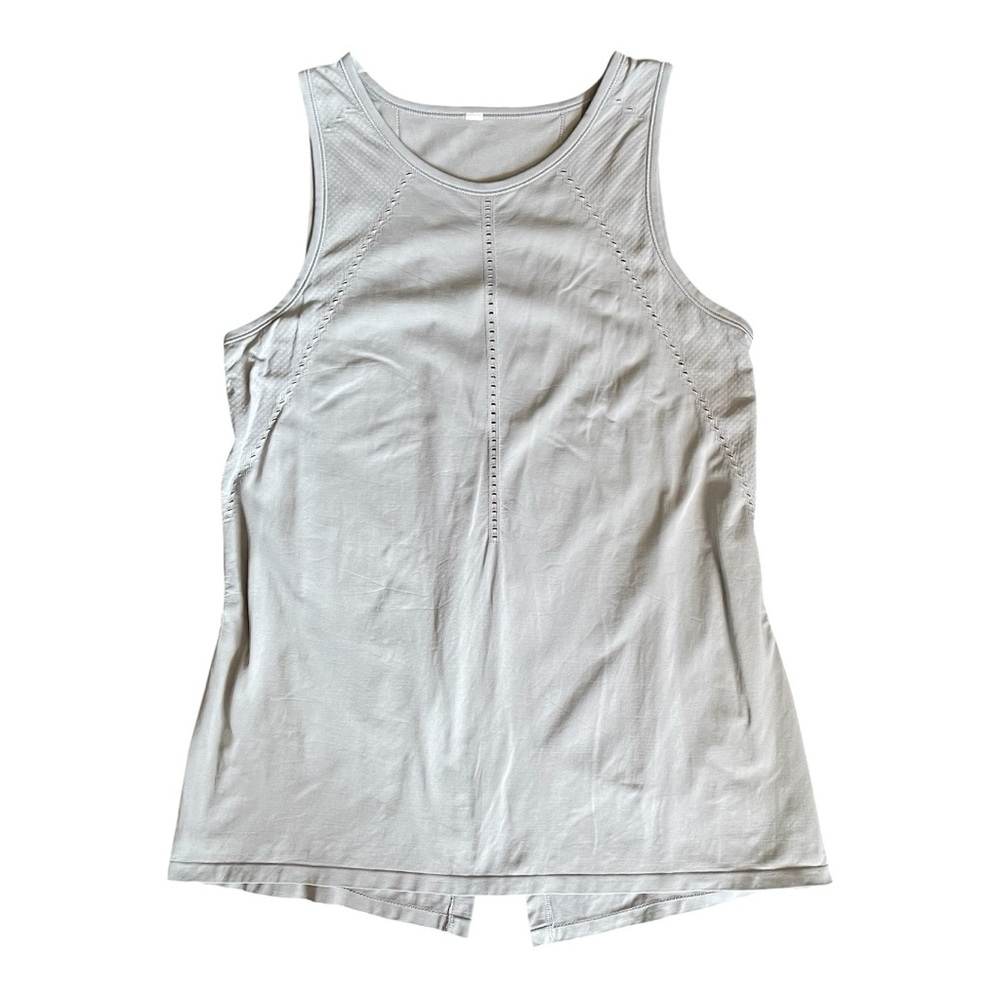 #031, Athleta grayish blue Foothills tank top, no tag, size S